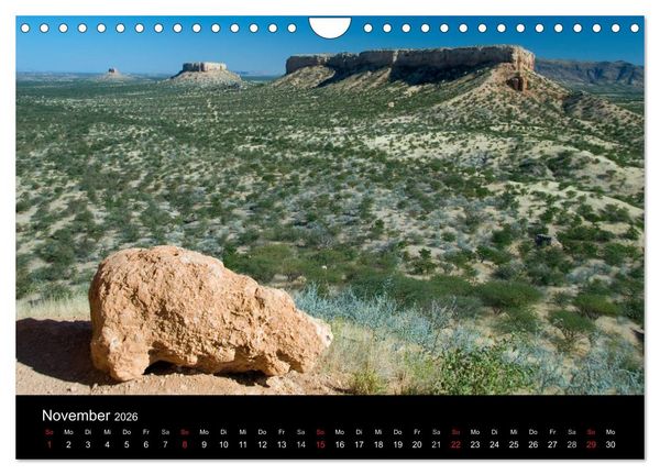 Produktbild: Namibias Highlights (Wandkalender 2026 DIN A4 quer), CALVENDO Monatskalender