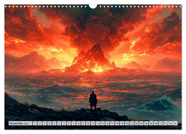 Produktbild: Ragnar&ouml;k &ndash; Die letzte Schlacht der G&ouml;tter (Wandkalender 2027 DIN A3 quer), CALVENDO Monatskalender