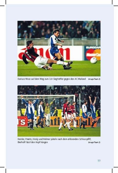 Produktbild: Hertha BSC - die 100 wichtigsten Spiele