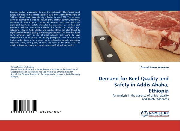 Produktbild: Demand for Beef Quality and Safety in Addis Ababa, Ethiopia
