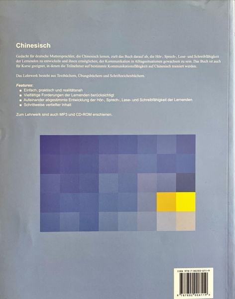 Produktbild: Chinesisch f&uuml;r Anf&auml;nger: Lehrbuch der chinesischen Schriftzeichen  #ChinaShelf #ChinesischLernen
