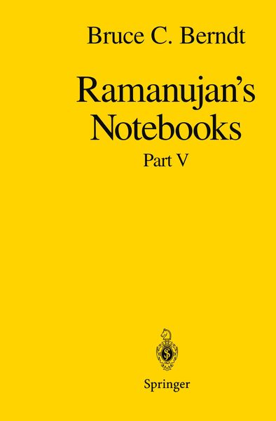 Produktbild: Ramanujan&rsquo;s Notebooks