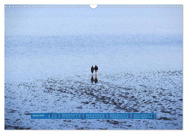 Produktbild: Unendliche Weite Sylts - Faszinierende Landschaftsaufnahmen (Wandkalender 2026 DIN A3 quer), CALVENDO Monatskalender