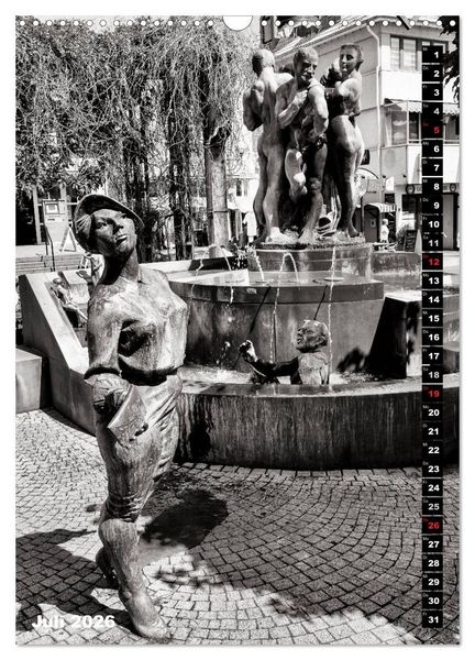 Produktbild: Ein Blick auf Bad Wildungen (Wandkalender 2026 DIN A3 hoch), CALVENDO Monatskalender