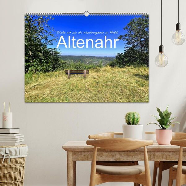 Produktbild: Erlebe mit mir die Wanderregionen im Ahrtal - Altenahr (Wandkalender 2026 DIN A2 quer), CALVENDO Monatskalender