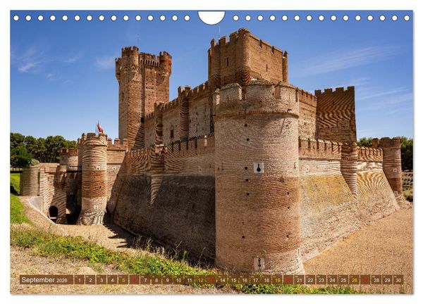 Produktbild: KASTILIEN - Eine Rundreise im Herzen Spaniens (Wandkalender 2026 DIN A4 quer), CALVENDO Monatskalender