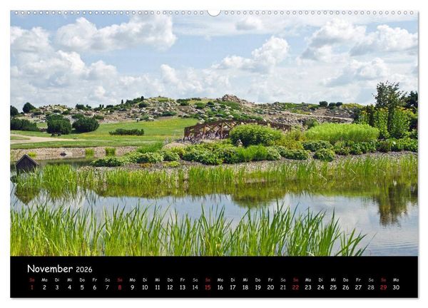 Produktbild: Findlingspark Nochten 2026 (hochwertiger Premium Wandkalender 2026 DIN A2 quer), Kunstdruck in Hochglanz