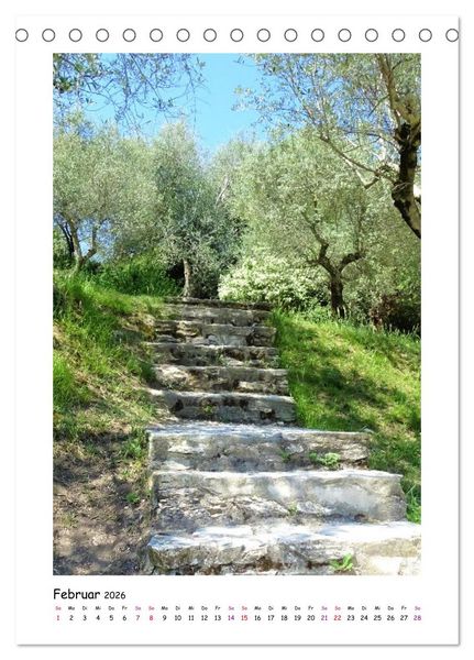 Produktbild: LAKE GARDA DerGardasee: Sirmione und Bardolino (Tischkalender 2026 DIN A5 hoch), CALVENDO Monatskalender