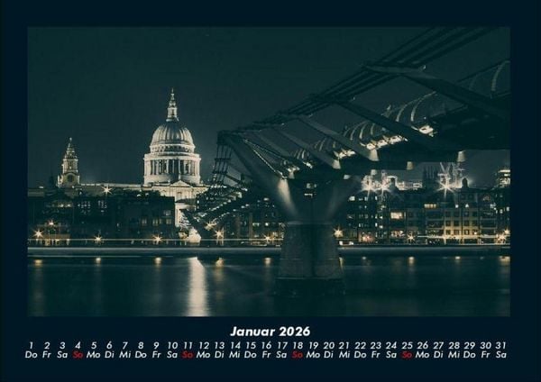 Produktbild: London - Impressionen 2026 Fotokalender DIN A4