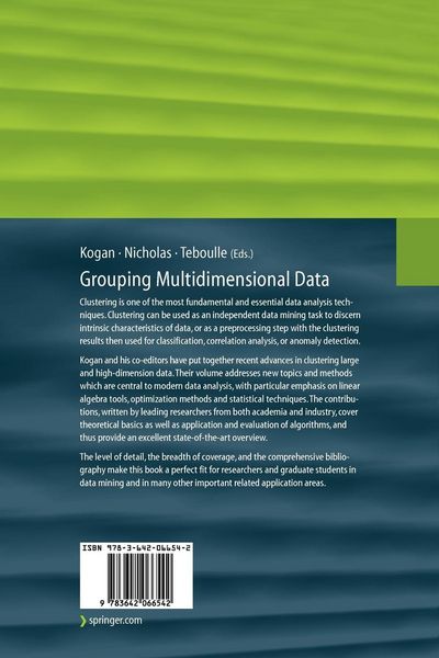 Produktbild: Grouping Multidimensional Data