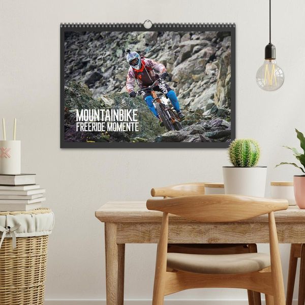 Produktbild: Mountainbike Freeride Momente (Wandkalender 2026 DIN A3 quer), CALVENDO Monatskalender