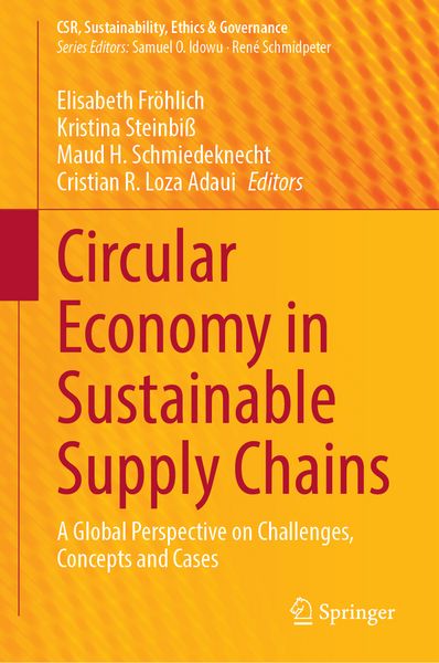 Produktbild: Circular Economy in Sustainable Supply Chains
