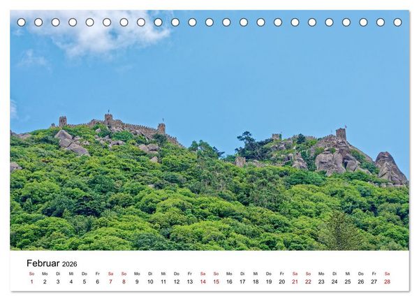 Produktbild: Lissabon und seine Wahrzeichen - Zwischen Tradition und Moderne (Tischkalender 2026 DIN A5 quer), CALVENDO Monatskalender