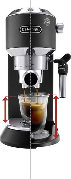 Produktbild: DeLonghi EC 685.BK Espressomaschine mit Siebtr&auml;ger Schwarz 1350W E.S.E. Pad kompatibel
