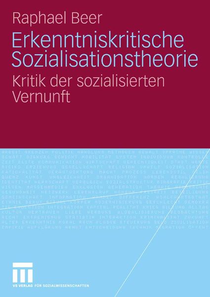 Produktbild: Erkenntniskritische Sozialisationstheorie