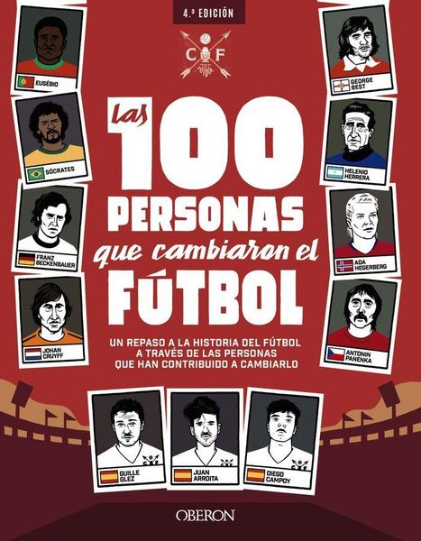 Produktbild: Las 100 personas que cambiaron el f&uacute;tbol : un repaso a la historia del f&uacute;tbol a trav&eacute;s de las personas que han contribuido a cambiarlo
