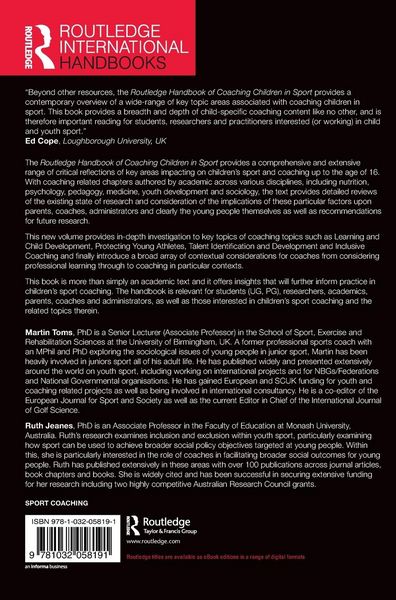 Produktbild: Routledge Handbook of Coaching Children in Sport