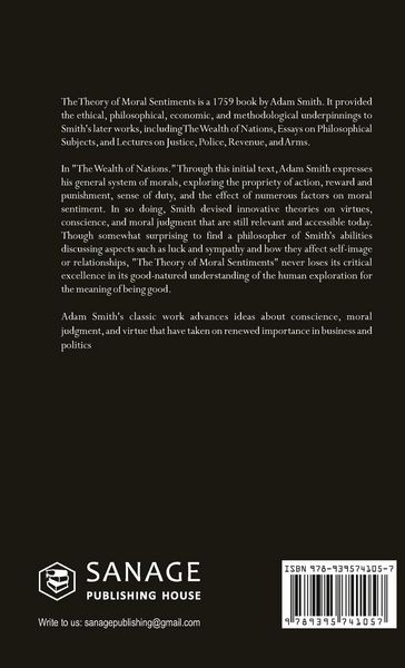 Produktbild: The Theory of Moral Sentiments