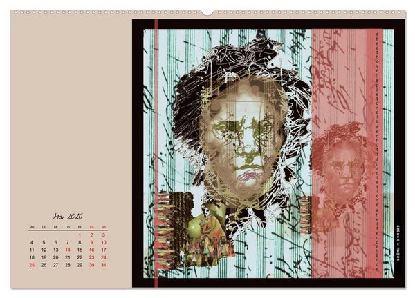 Produktbild: Beethoven - Pastorale im Aufbruch (hochwertiger Premium Wandkalender 2026 DIN A2 quer), Kunstdruck in Hochglanz