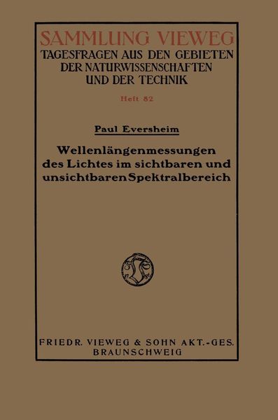 Produktbild: Wellenl&auml;ngenmessungen des Lichtes im sichtbaren und unsichtbaren Spektralbereich