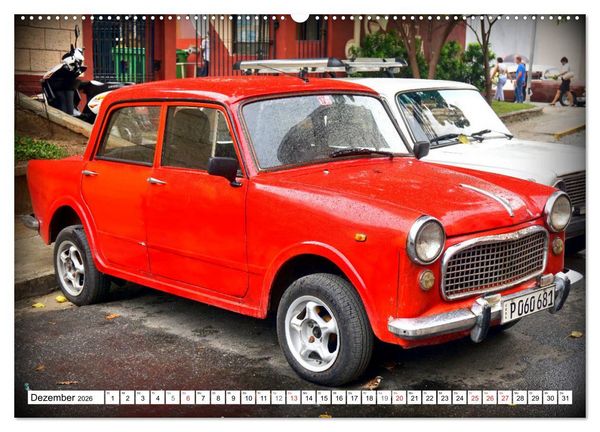 Produktbild: Fiat Nuova 1100 - Ein Klassiker Italiens (Wandkalender 2026 DIN A2 quer), CALVENDO Monatskalender