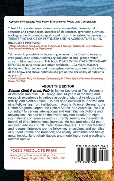 Produktbild: Nutrient Use in Crop Production
