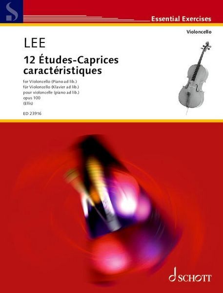 Produktbild: 12 Etudes-Caprices caracteristiques