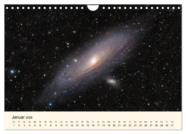 Produktbild: Distant Luminosity: Eine fotografische Reise durch das Universum (Wandkalender 2026 DIN A4 quer), CALVENDO Monatskalender