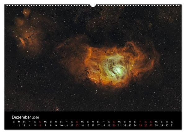 Produktbild: Atemberaubender Weltraum (Wandkalender 2026 DIN A2 quer), CALVENDO Monatskalender