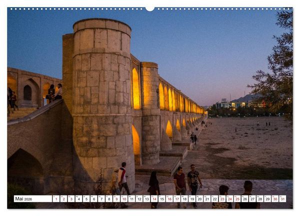 Produktbild: St&auml;dte des Irans - Isfahan (hochwertiger Premium Wandkalender 2026 DIN A2 quer), Kunstdruck in Hochglanz