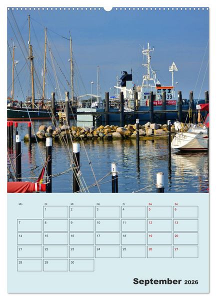 Produktbild: Moin Heiligenhafen (Wandkalender 2026 DIN A2 hoch), CALVENDO Monatskalender
