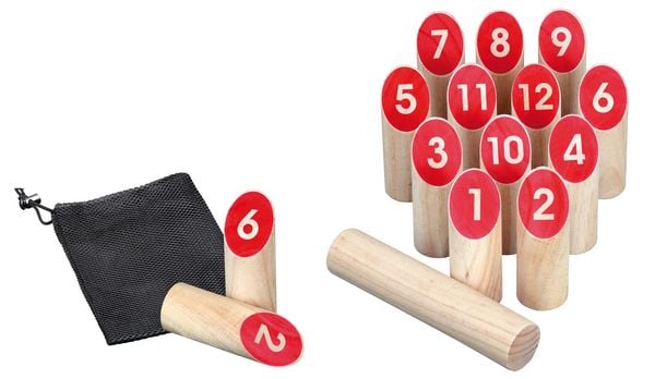 Produktbild: Philos 3315 - Number Kubb Game, Holz, Geschicklichkeitsspiel, Wurfspiel, Mannschaftsspiel