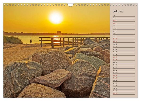 Produktbild: Timmendorfer Strand - Urlaubsimpressionen (Wandkalender 2027 DIN A3 quer), CALVENDO Monatskalender