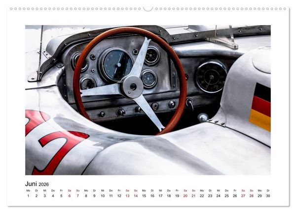 Produktbild: Oldtimer - Cockpits vergangener Zeiten (hochwertiger Premium Wandkalender 2026 DIN A2 quer), Kunstdruck in Hochglanz