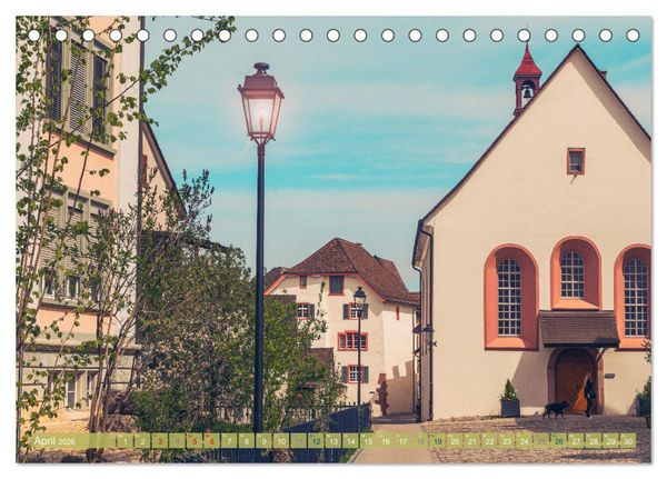 Produktbild: Romantisches Rheinfelden (Tischkalender 2026 DIN A5 quer), CALVENDO Monatskalender