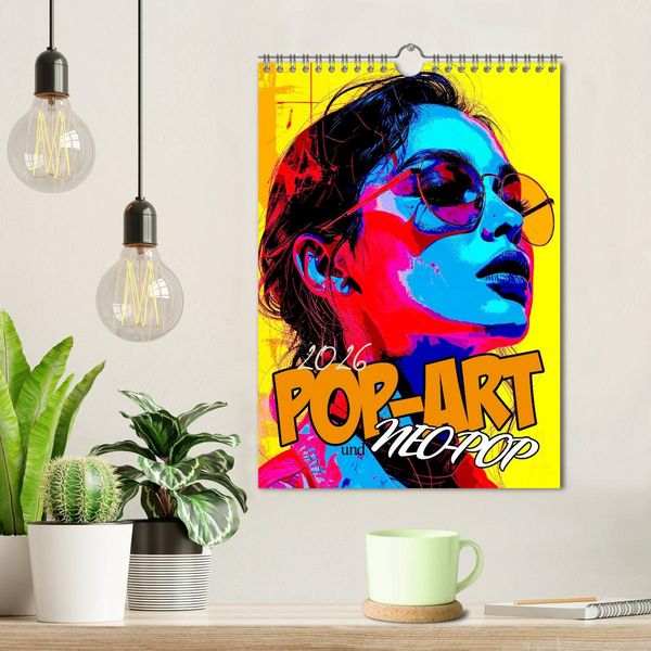 Produktbild: Pop-Art und Neo-Pop (Wandkalender 2026 DIN A4 hoch), CALVENDO Monatskalender