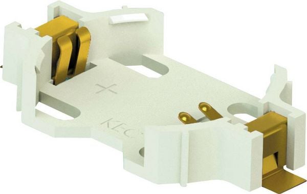 Keystone Electronics 1058 Knopfzellenhalter 1x CR2032 Horizontal, Oberflächenmontage SMD (L x B x H) 28.40 x 16 x 5 mm