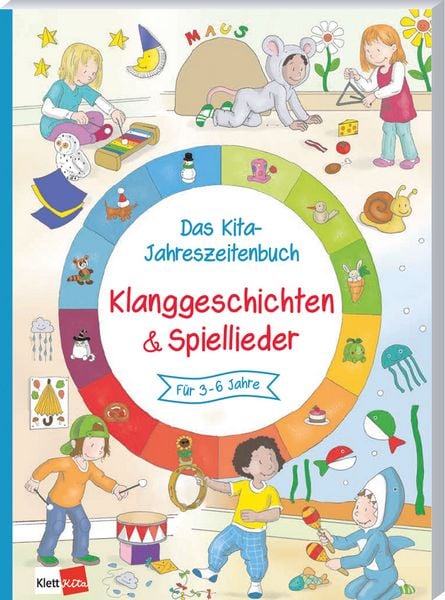 Produktbild: Das Kita-Jahreszeitenbuch: Klanggeschichten & Spiellieder