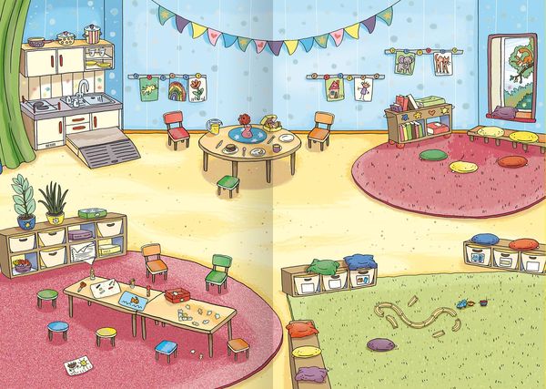 Produktbild: Mein Stickerheft – Kindergarten