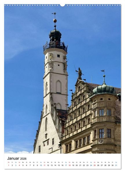 Produktbild: Romantik in Franken (Wandkalender 2026 DIN A2 hoch), CALVENDO Monatskalender