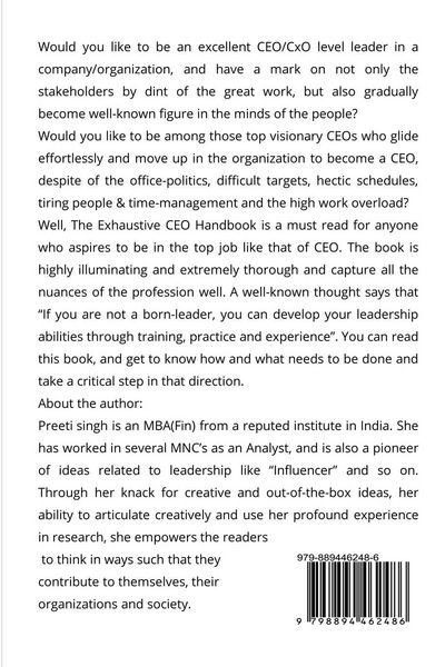 Produktbild: An Exhaustive CEO Handbook