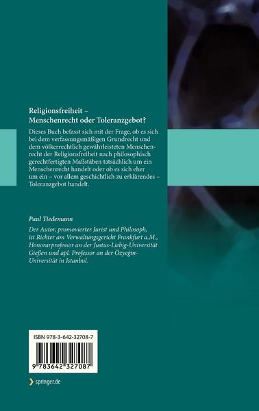 Produktbild: Religionsfreiheit - Menschenrecht oder Toleranzgebot?