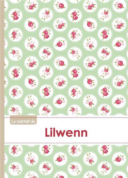 Produktbild: Le carnet de lilwenn lignes, 96p,