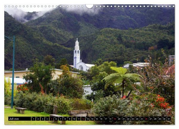 Produktbild: La R&eacute;union - Paradies im indischen Ozean (Wandkalender 2026 DIN A3 quer), CALVENDO Monatskalender