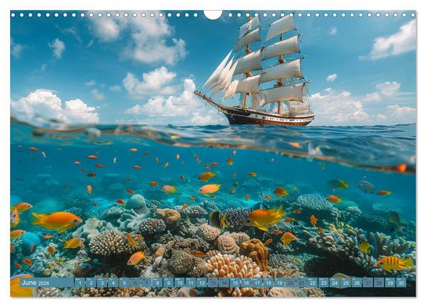 Produktbild: Sailing Through Seasons (Wall Calendar 2026 DIN A3 landscape), CALVENDO 12 Month Wall Calendar