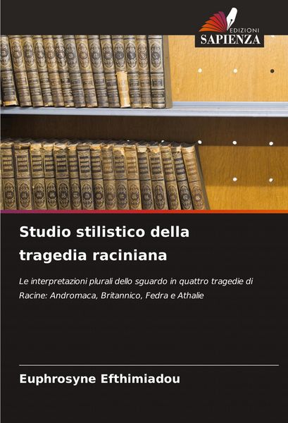 Produktbild: Studio stilistico della tragedia raciniana