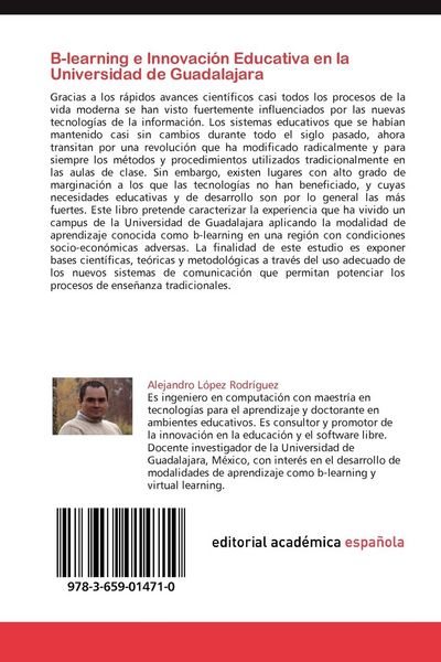 Produktbild: B-learning e Innovaci&oacute;n Educativa en la Universidad de Guadalajara