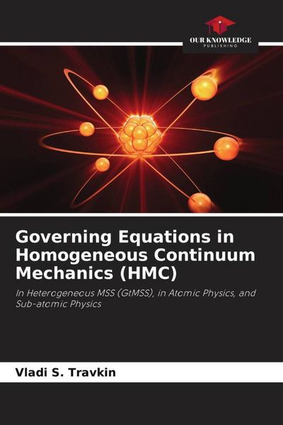Produktbild: Governing Equations in Homogeneous Continuum Mechanics (HMC)