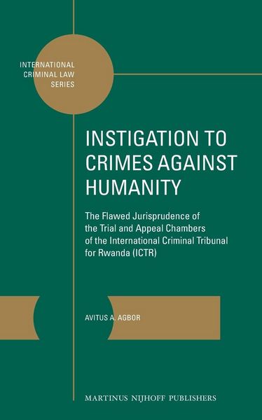 Produktbild: Instigation to Crimes against Humanity