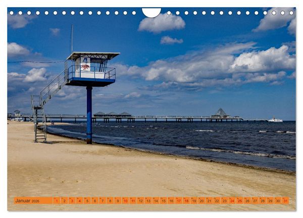 Produktbild: Mein Kaiserbad Heringsdorf (Wandkalender 2026 DIN A4 quer), CALVENDO Monatskalender